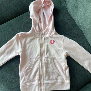 Baby True Religion Zip up sweater